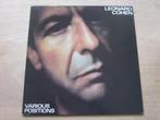 Elpee - Leonard Cohen - Various positions, Cd's en Dvd's, Vinyl | Pop, Zo goed als nieuw, 1980 tot 2000, 12 inch, Verzenden