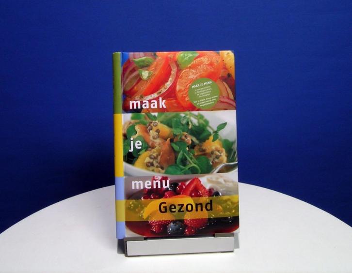 4 Kookboeken; Maak je menu, Boeken, Kookboeken, Zo goed als nieuw, Ophalen
