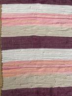 Gestreept vloerkleed Etnisch 1.30x70, 100 tot 150 cm, Wit, Zo goed als nieuw, Rechthoekig