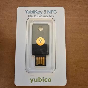 Nieuwe YubiKey 5 NFC - Beveiligingssleutel beschikbaar voor biedingen