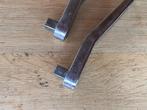 2 x Enkes lierhendel 30 cm, Ophalen of Verzenden, Gebruikt, Lijn of Blok