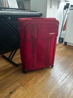 Checkinbag tas koffer met wielen - Checkin bag suitcase with, 35 tot 45 cm, Zacht kunststof, Gebruikt, Uitschuifbare handgreep