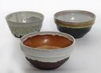 Keramisch Atelier De Steenuil / 3 kommen, Antiek en Kunst, Ophalen