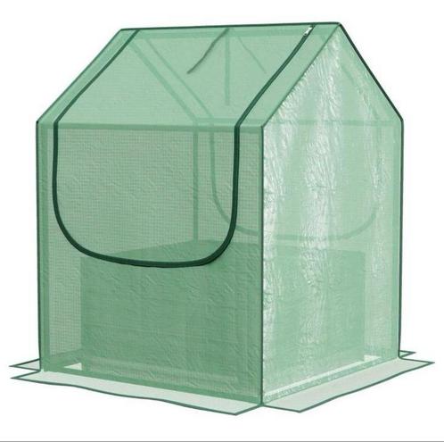 Compacte Kweekkas met Stalen Frame en Folie, Tuin en Terras, Kweekspullen, Nieuw, Ophalen of Verzenden