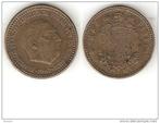 spain 1 peseta 1947 star49 km 775 xf !!!!! cat val. 20$, Verzenden, Overige landen, Losse munt