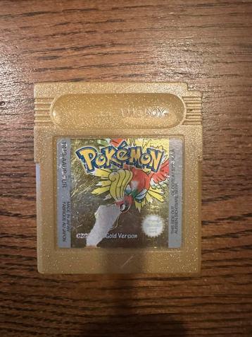 Pokemon Gold Gameboy beschikbaar voor biedingen
