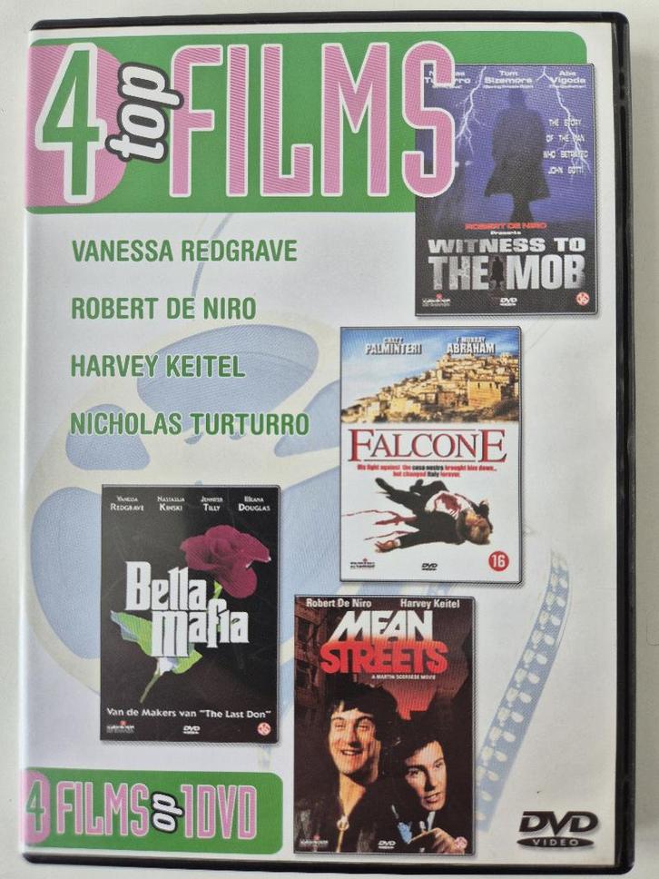 4 Maffia films, Cd's en Dvd's, Dvd's | Thrillers en Misdaad, Zo goed als nieuw, Ophalen of Verzenden