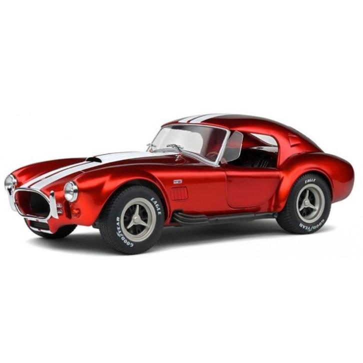 Solido 1804909 Shelby Cobra 427 MKII '65, rood 1:18, Hobby en Vrije tijd, Modelauto's | 1:18, Nieuw, Auto, Solido, Ophalen of Verzenden