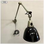 Industriele lamp Midgard Curt Fischer Wandlamp Tafellamp, Huis en Inrichting, Lampen | Wandlampen, Gebruikt, Industrieel Bauhaus