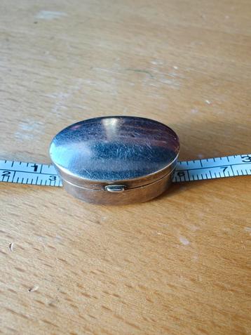 Sterling 925 zilver pillendoosje 6,9 gram beschikbaar voor biedingen