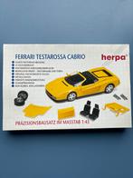 Herpa Ferrari Testarossa Cabrio 1:43, Hobby en Vrije tijd, Modelbouw | Auto's en Voertuigen, Ophalen of Verzenden, Zo goed als nieuw