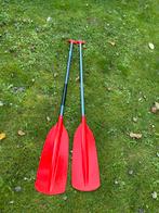 Twee aluminium steekpeddels, Watersport en Boten, Ophalen, Zo goed als nieuw