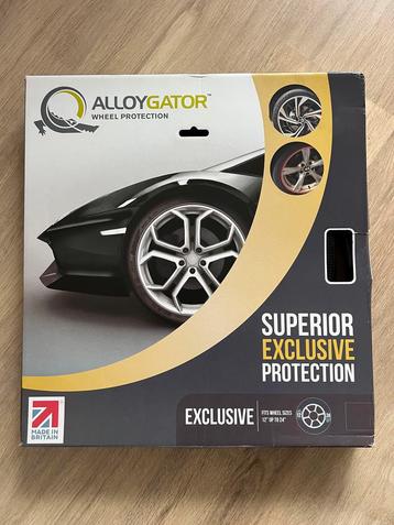Alloygator velgenbeschermer 12 tot 24 inch zwart spare set beschikbaar voor biedingen