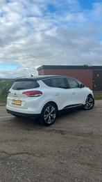Super Nette Renault Scénic 1.5 DCI 81KW AUT 2017 Wit, 4 cilinders, 1850 kg, Leder en Stof, Origineel Nederlands