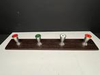 93) Retro kapstok van Post en Eger., Huis en Inrichting, Woonaccessoires | Kapstokken, Wandkapstok, Gebruikt, ., Ophalen of Verzenden