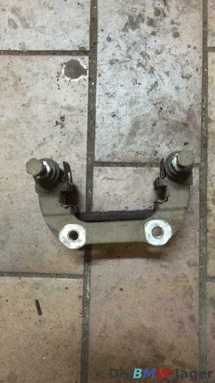 Remzadel achter BMW 1 serie E81 E87 34216776379, Auto-onderdelen, Remmen en Aandrijving, BMW, Gebruikt, Ophalen of Verzenden