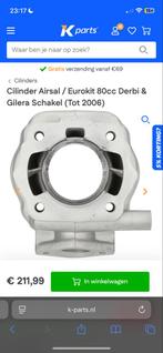 Airsal/Eurokit 80cc Cilinder Derbi/Gilera (Tot 2006), Fietsen en Brommers, Brommeronderdelen | Algemeen, Ophalen, Nieuw, Cilinder