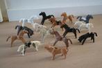 Playmobil, Geobra 1974, paarden, pony's en een koe, Ophalen of Verzenden, Gebruikt, Los playmobil