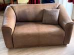 Vintage DeSede DS47 lederen 2-zits bank + bijhorende tafel, Huis en Inrichting, Banken | Bankstellen, Ophalen, Gebruikt, Vintage