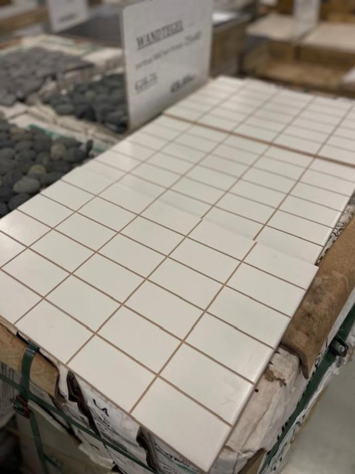 Restpartij! Wandtegel Yurtbay Mat 25x40 nu voor €9,95 per m², Tuin en Terras, Tegels en Klinkers, Nieuw, Overige typen, Keramiek