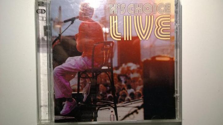 K's Choice - Live, Cd's en Dvd's, Cd's | Pop, Zo goed als nieuw, 1980 tot 2000, Ophalen of Verzenden