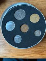 Blik met Nederlandse munten uit het gulden tijdperk, Postzegels en Munten, Munten | Nederland, Ophalen of Verzenden, Koningin Beatrix