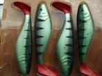 4 stuk Iron Claw Belly Boy kunstaas shads / roofvis shads, Watersport en Boten, Ophalen of Verzenden, Nieuw, Overige typen