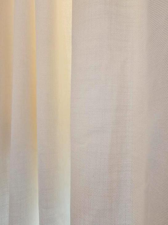 Witte gordijnen 250 hoog V25, Huis en Inrichting, Stoffering | Gordijnen en Lamellen, Zo goed als nieuw, 200 cm of meer, 200 cm of meer