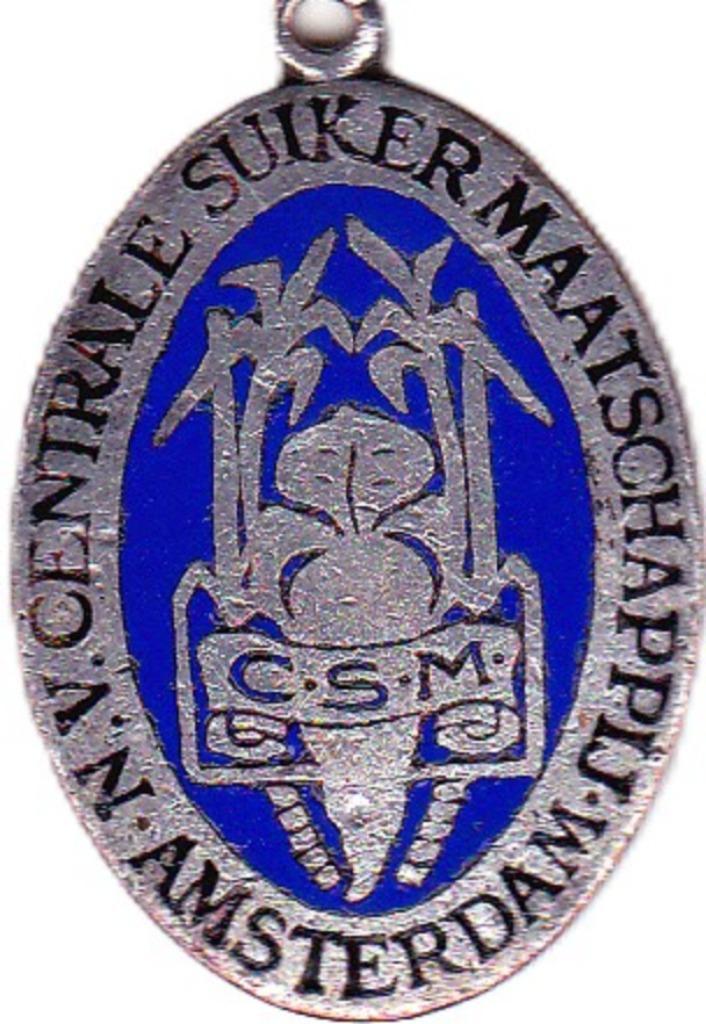 N.V. CENTRALE SUIKER MAATSCHAPPIJ AMSTERDAM, Postzegels en Munten, Penningen en Medailles, Overige materialen, Verzenden
