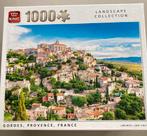Puzzel ‘Gordes- Provence-Frankrijk’, Ophalen of Verzenden, 500 t/m 1500 stukjes, Zo goed als nieuw