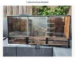 Terrarium 85x40x40 3 vaks €35, Ophalen, Gebruikt, Terrarium of Paludarium