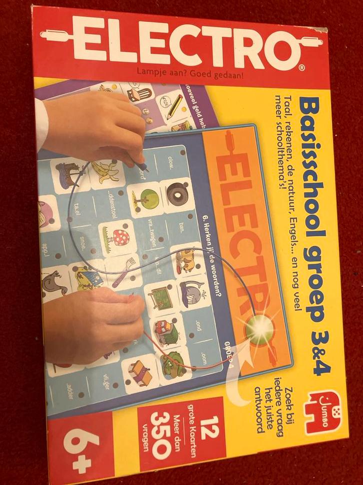 Electro Spel - Groep 3 & 4 - Jumbo, Kinderen en Baby's, Speelgoed | Educatief en Creatief, Zo goed als nieuw, Elektronica, Met licht