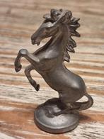 Vintage 1950-1960 tinnen steigeren paard, Antiek en Kunst, Antiek | Tin, Ophalen of Verzenden