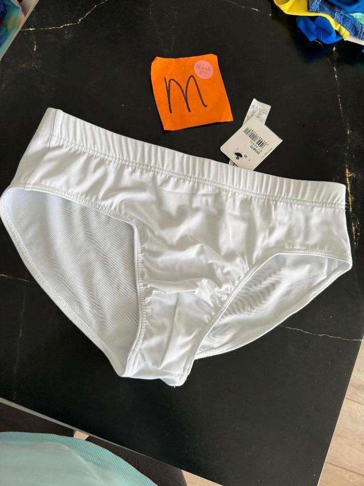 tezenis zwemslip, wit, supergave pasvorm, maat M, Kleding | Heren, Badmode en Zwemkleding, Zwemslip, Maat 48/50 (M), Wit, Ophalen of Verzenden