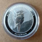 1 oz Zilver Kookaburra munt van 2014 uit Australië, Ophalen of Verzenden, Zilver