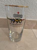 Heineken glas - vaasje 1990, Ophalen of Verzenden, Zo goed als nieuw, Glas of Glazen, Heineken