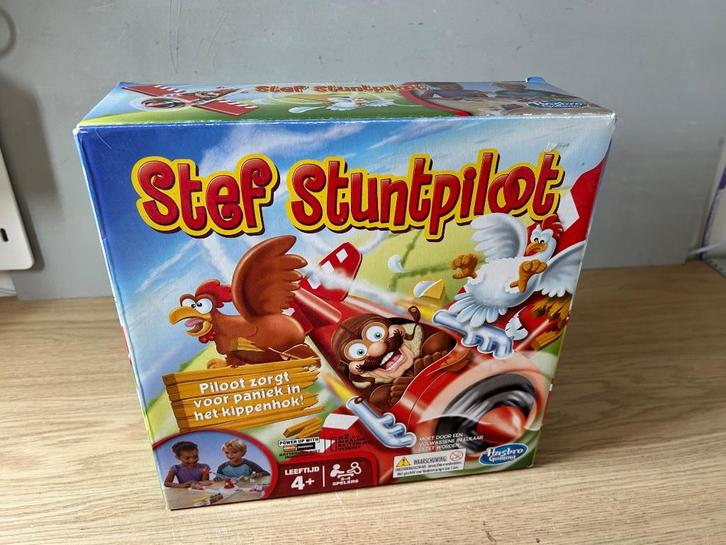 Stef Stuntpiloot MB, Hobby en Vrije tijd, Gezelschapsspellen | Bordspellen, Zo goed als nieuw, Ophalen of Verzenden