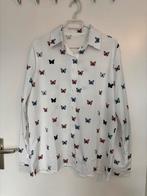 Blouse met vlinders - maat XL, Ophalen of Verzenden, Nieuw, Maat 46/48 (XL) of groter, Wit