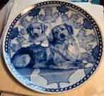 Wandbord Nova Scotia Duck Toller met Pup, Ophalen of Verzenden