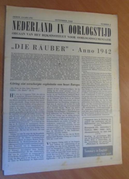 Nederland in Oorlogstijd. 3e jaargang nr.5. September 1948, Boeken, Oorlog en Militair, Gelezen, Ophalen of Verzenden