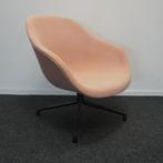 HAY About a Lounge AAL 81 fauteuil | Design | Zwart | Roze, Huis en Inrichting, Fauteuils, Gebruikt, 75 tot 100 cm, Ophalen of Verzenden