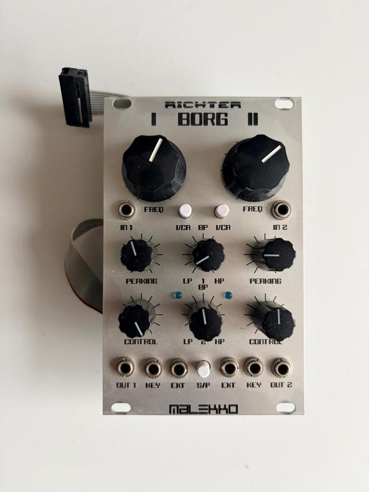 Malleko Richter Dual Borg II - filter, Muziek en Instrumenten, Soundmodules, Zo goed als nieuw, Ophalen of Verzenden