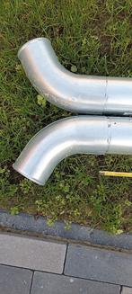 Zinken regenpijp 90mm 2.2m / 4.4m, Doe-het-zelf en Verbouw, Ophalen, Zo goed als nieuw, Zink, Minder dan 2 meter