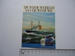 sticker Van Nelle WEDUWE zware shag sigaret schip retro, Verzamelen, Verzenden