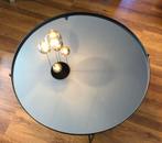 Ronde Salontafel met Spiegel blad, Ophalen, 50 tot 100 cm, Rond, 50 tot 100 cm
