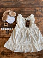 Baby meisje creme bakkaboe zomer jurkje bloemen motief 80, Meisje, Jurkje of Rokje, Nieuw, Ophalen of Verzenden