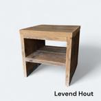 Nachtkastje steigerhout, Minder dan 45 cm, Nieuw, Ophalen of Verzenden, Minder dan 55 cm