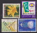 Zwitserland Diverse zegels, Verzenden, Gestempeld, Overige thema's