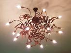 Unieke handgemaakte metalen hanglamp industrieel, Ophalen, Gebruikt, 50 tot 75 cm, Metaal