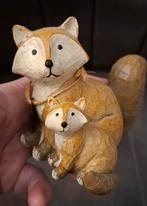 Riverdale beeldje moeder vos met jong, Ophalen of Verzenden, Nieuw, Dier